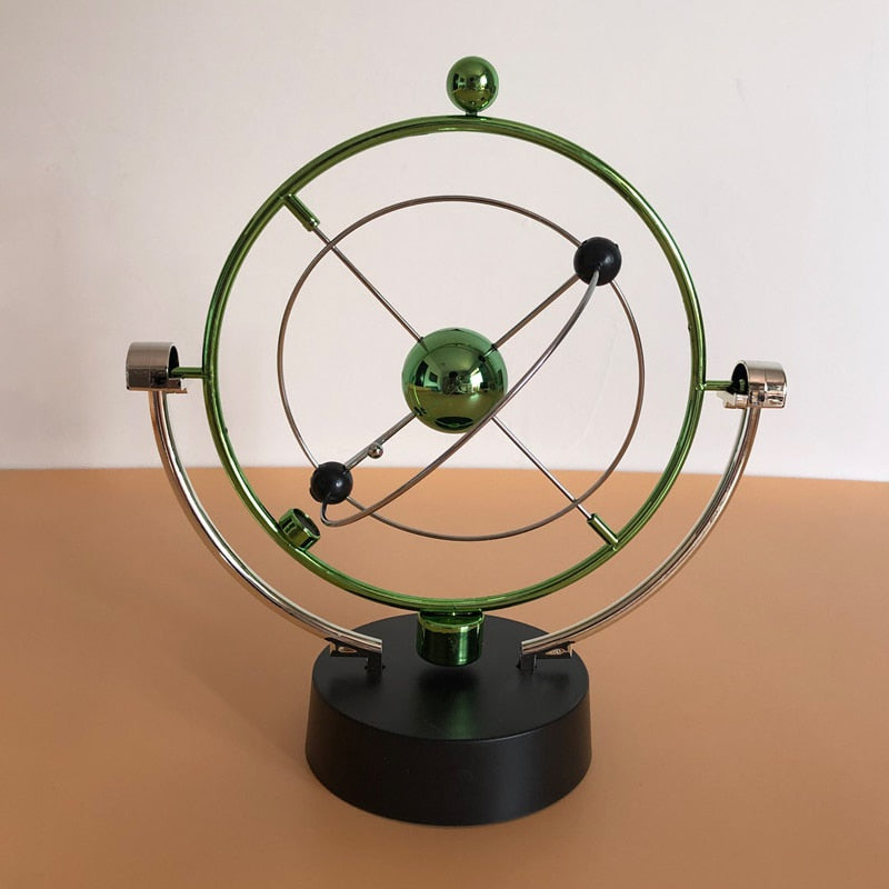 Newton Pendulum Ball Balance Ball Rotating Perpetual Motion Physical Science Pendulum Toy Physics Tumbler Craft Home Decoration