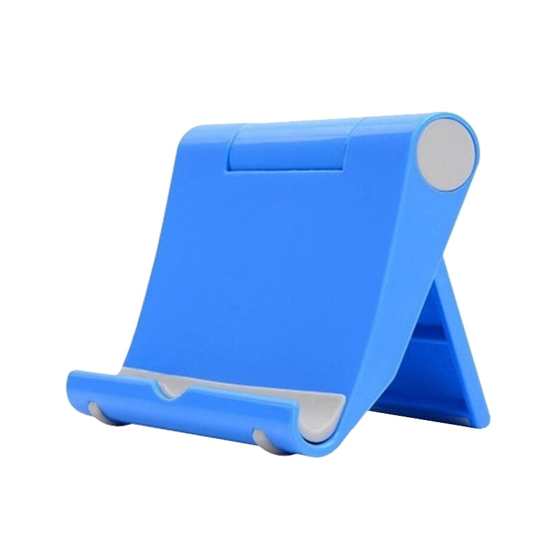 Kitchen Gadgets Mini Foldable Portable Phone Tablet Holder For Kitchen Removable Shelf Storage Rack Stand Decoration Accessories