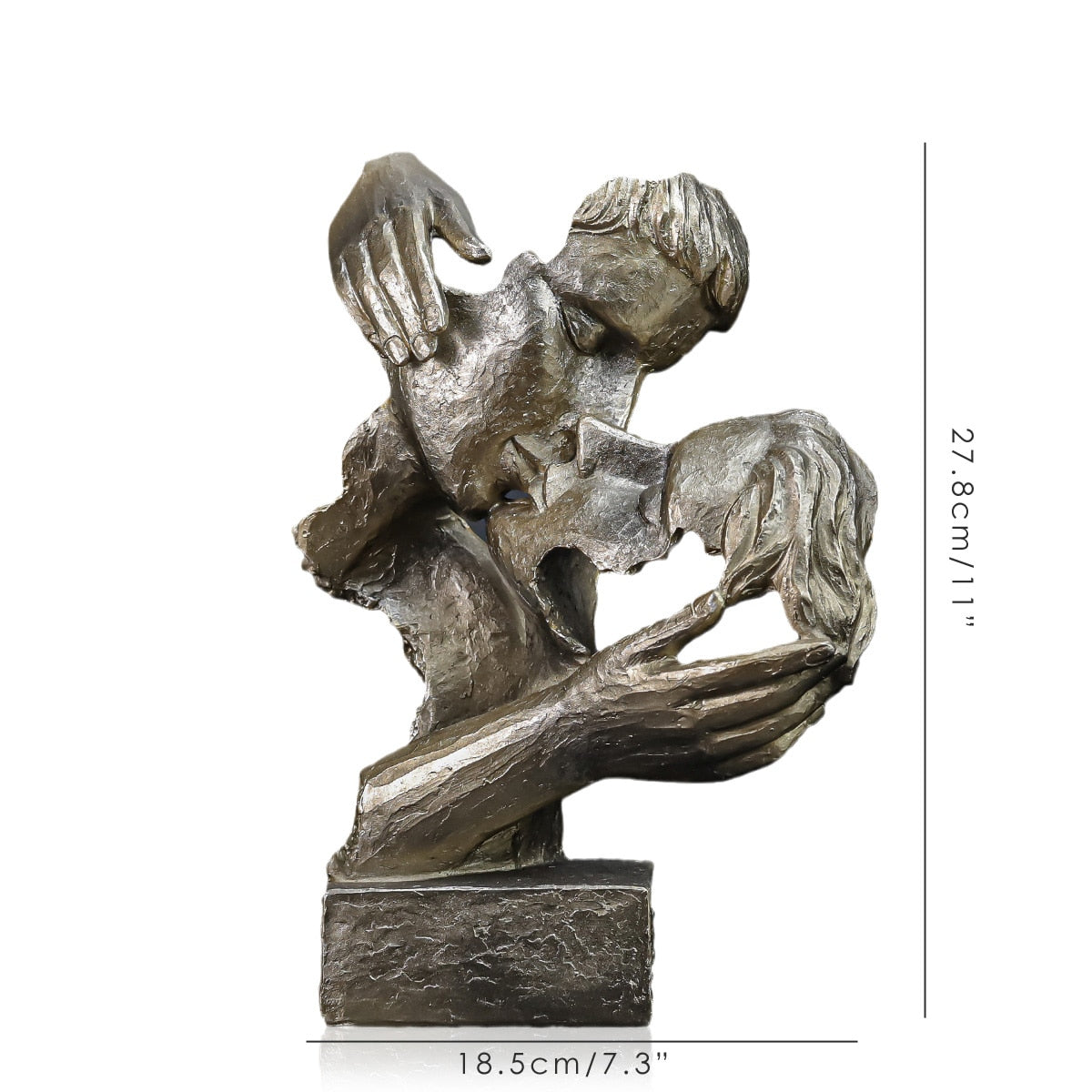 Abstract Character Art Collectible Sculpture Resin Thinker Figurine Face Statue Bookshelf Room Home Decoration Accessories New